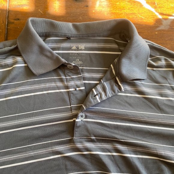 SOLD Adidas Golf Shirt Men's Sz Lg - Picture 3 of 3